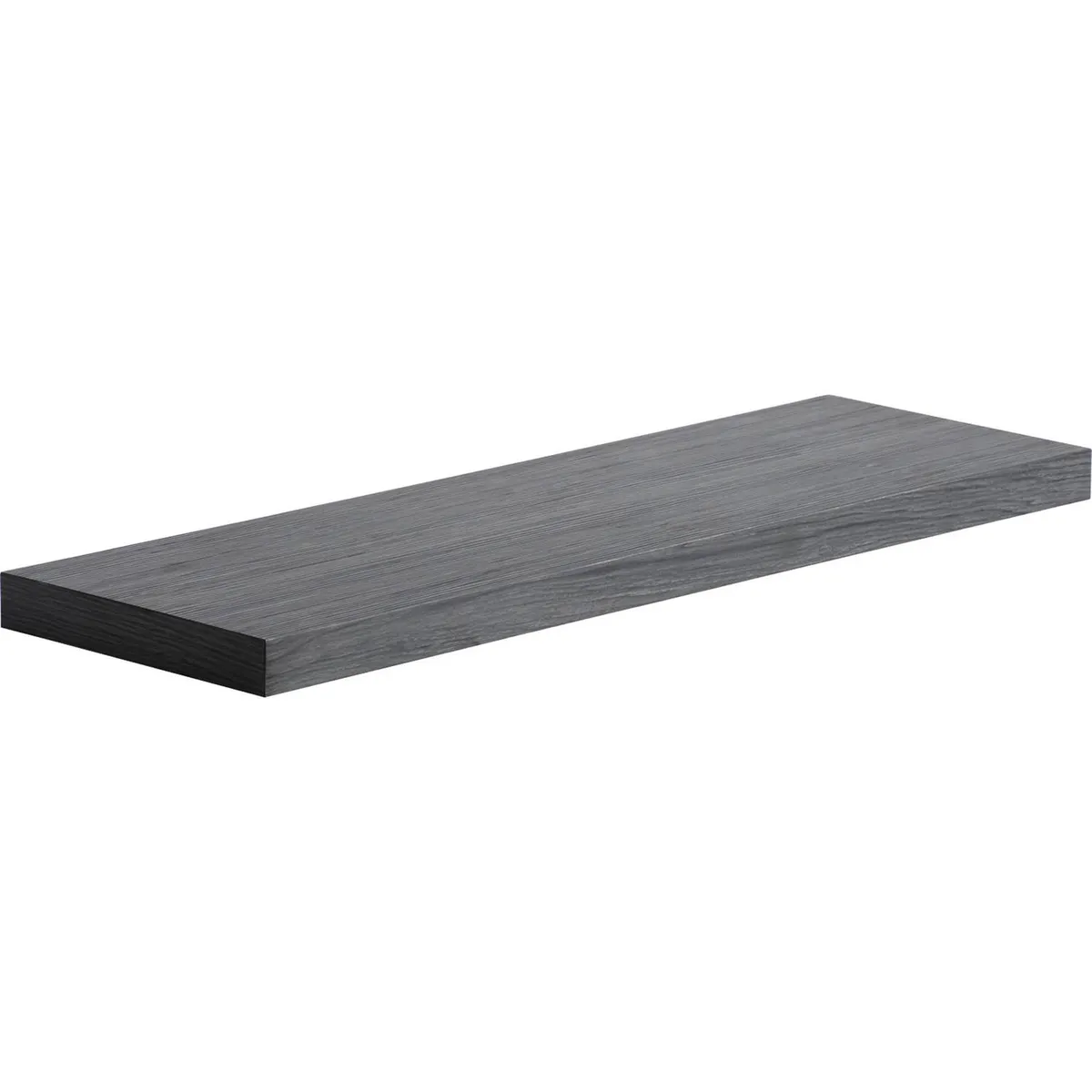 JUST HOME COLLECTION - Repisa Melamina 1 Nivel(es) 80x3.8x25 cm Negro