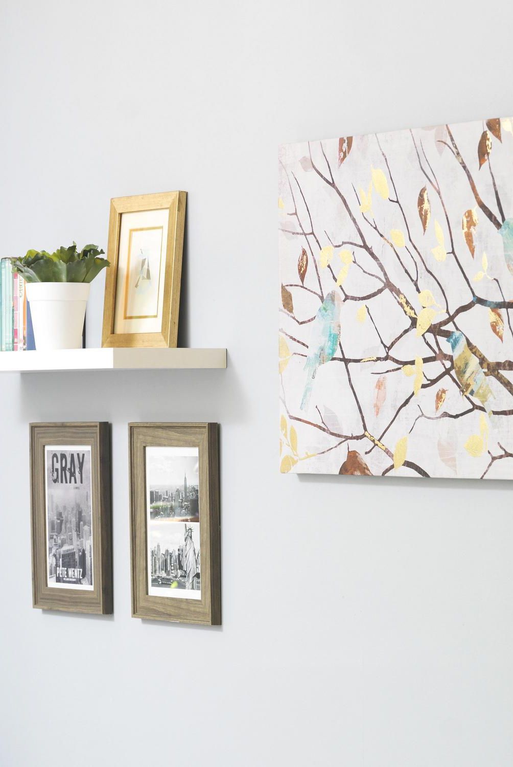JUST HOME COLLECTION - Repisa Melamina 1 Nivel(es) 60x25x3.8 cm Blanco