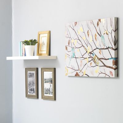 Imagen 2 del producto Repisa Melamina 1 Nivel(es) 60x25x3.8 cm Blanco