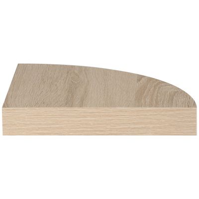 Imagen 2 del producto Repisa de Esquina AK Melamina 1 Nivel(es) 25x5x25 cm Café