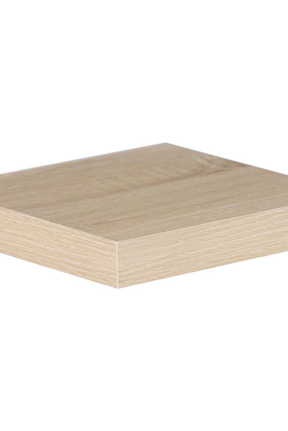 JUST HOME COLLECTION - Repisa AK Melamina 1 Nivel(es) 25x5x25 cm Café