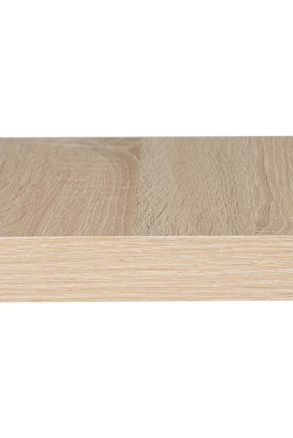 JUST HOME COLLECTION - Repisa AK Melamina 1 Nivel(es) 25x5x25 cm Café