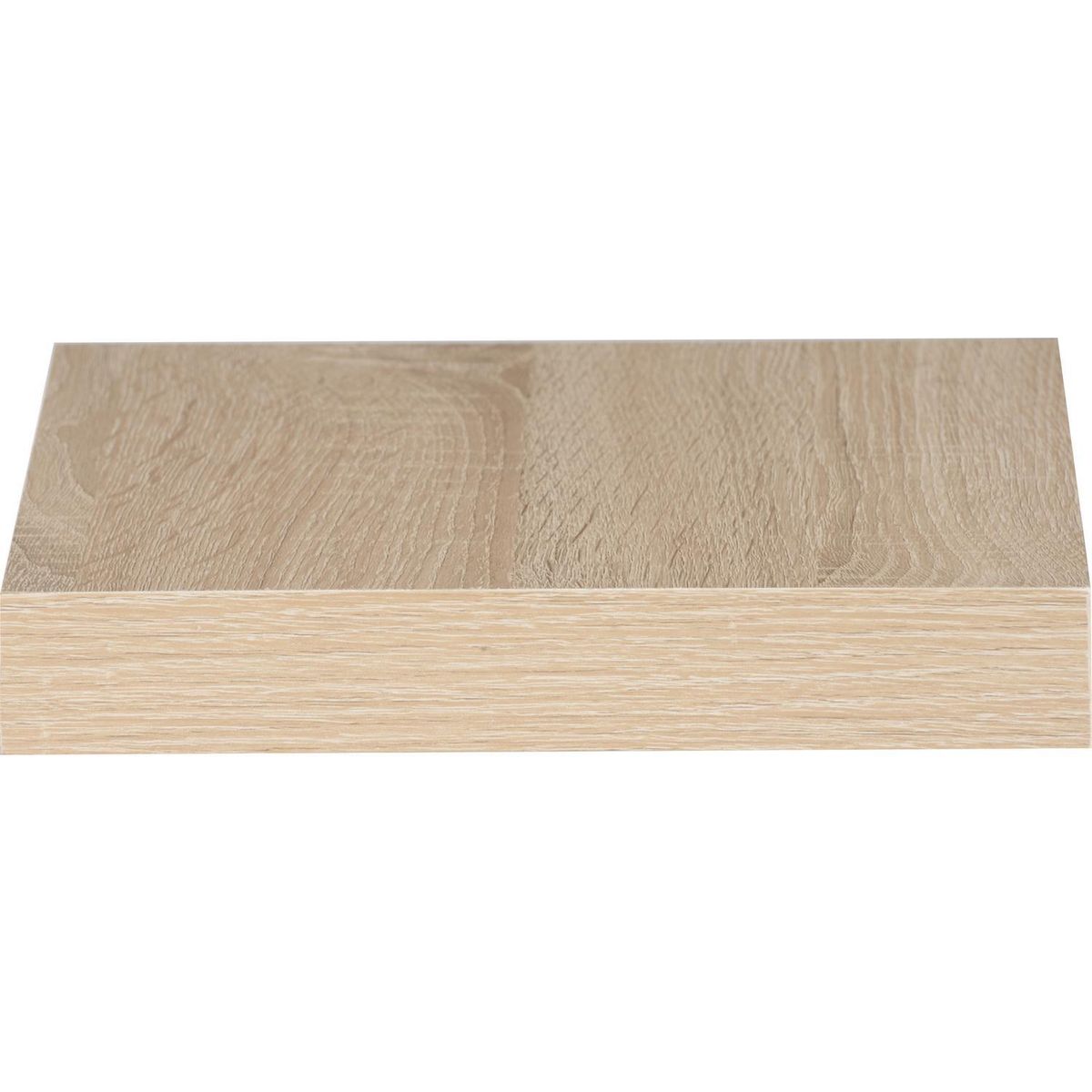 JUST HOME COLLECTION - Repisa AK Melamina 1 Nivel(es) 25x5x25 cm Café