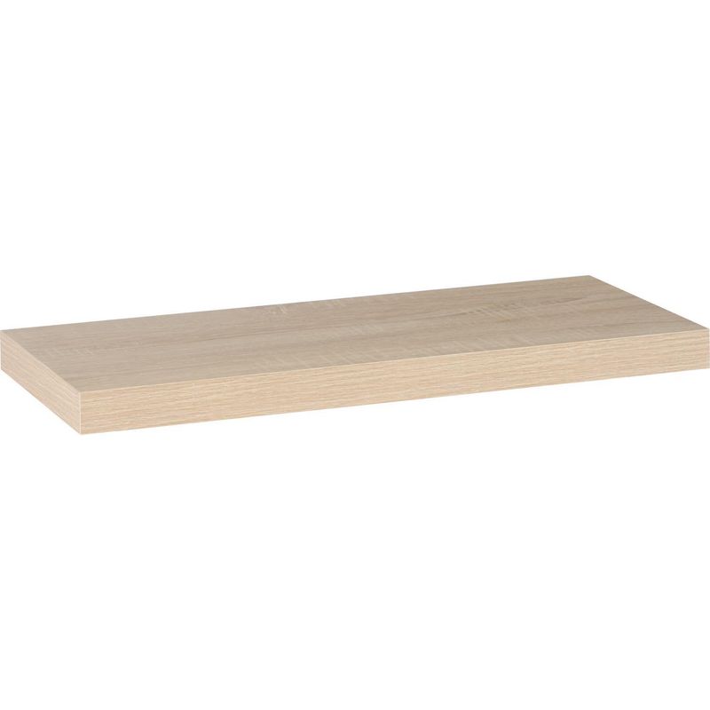 JUST HOME COLLECTION - Repisa AK Melamina 1 Nivel(es) 60x25x3.8 cm Café