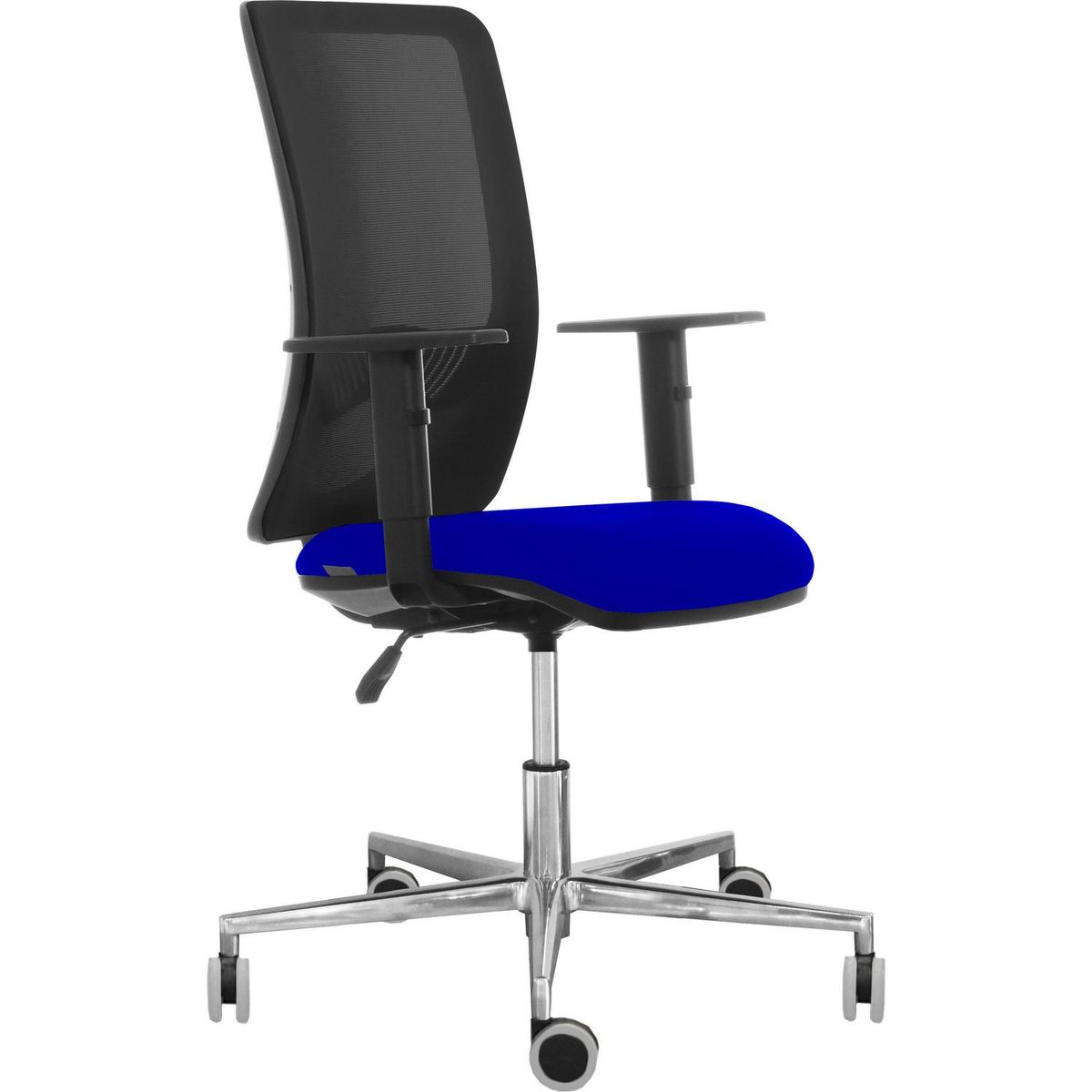 CONTATTO - Silla Escritorio Ergonómica Duke Negro/Azul
