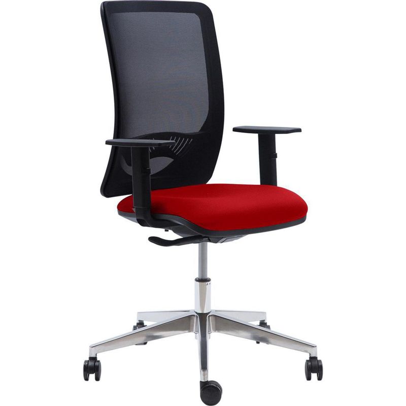CONTATTO - Silla Escritorio Ergonómica Duke Negro/Rojo