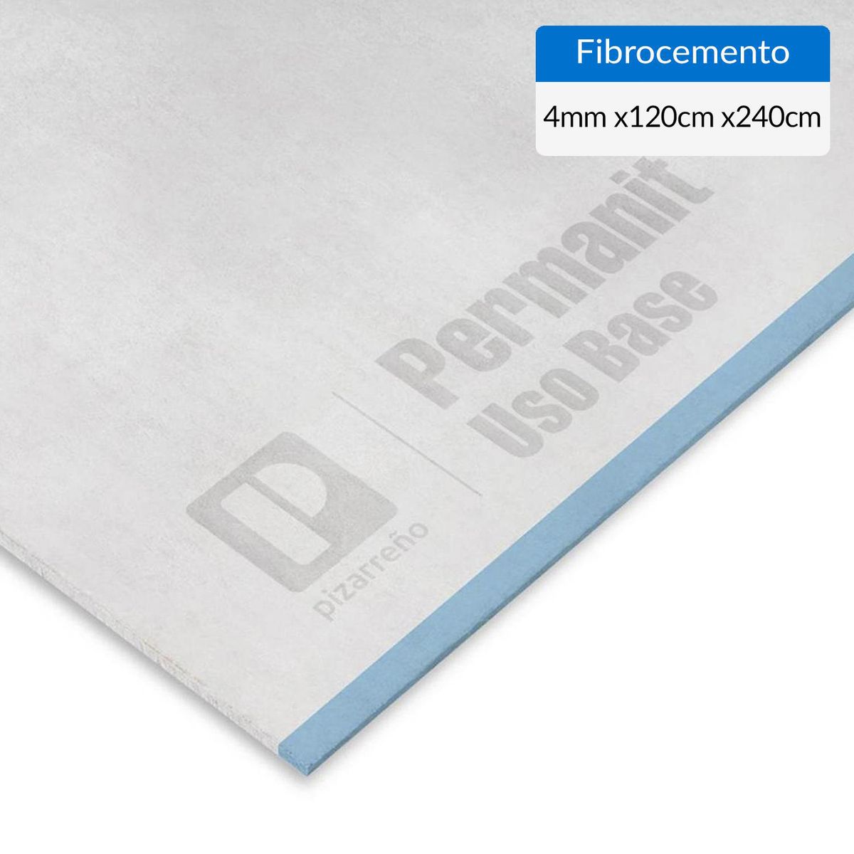 PIZARREÑO CEDRAL - Fibrocemento Permanit 4 mm 120x240 cm 