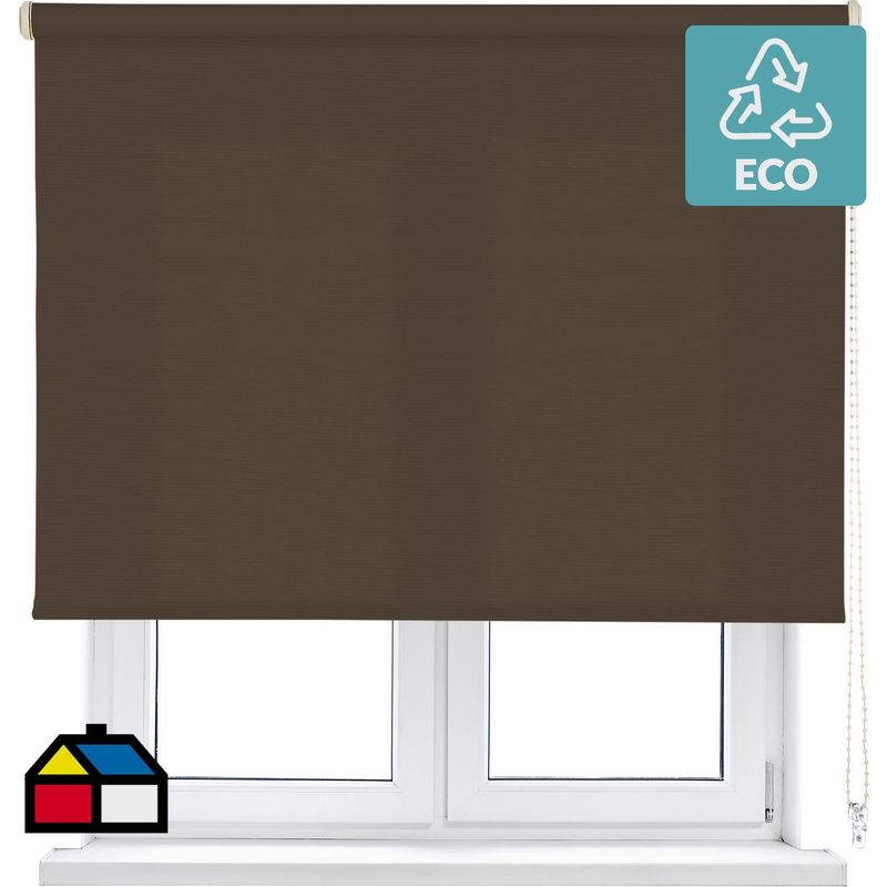 VIEWTEX - Cortina roller future 165x250 cm walnut
