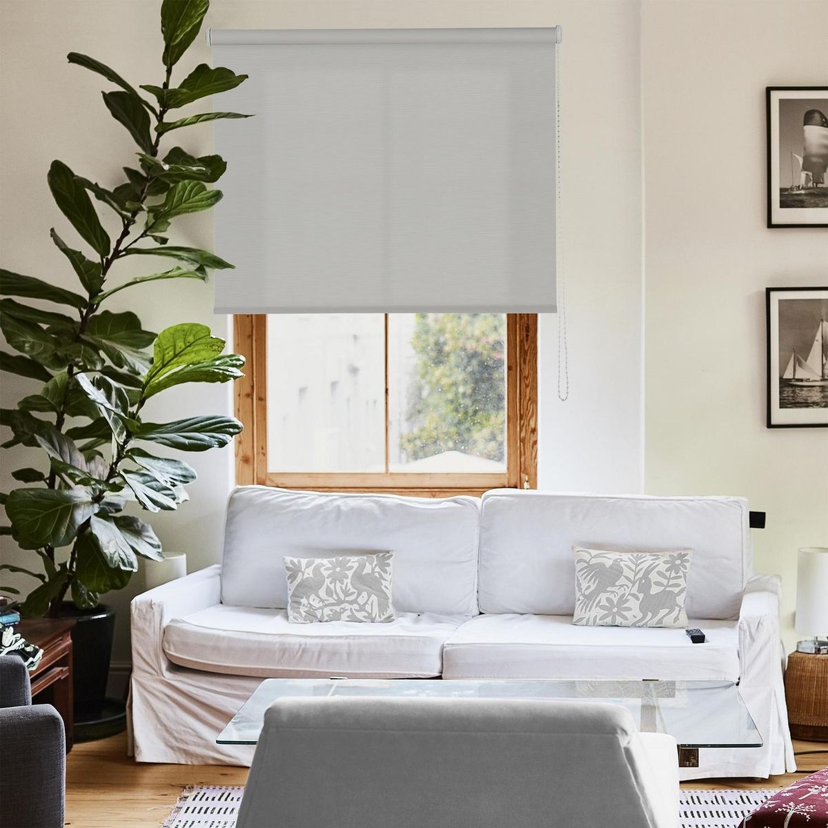 VIEWTEX - Cortina roller future 165x250 cm gris