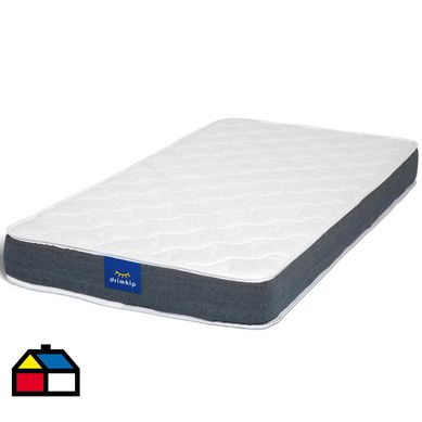 Colchn para cuna 80x110x12 cm blanco