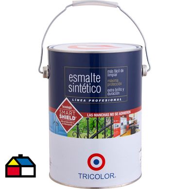 Esmalte sinttico brillante 1 gl amarillo limn