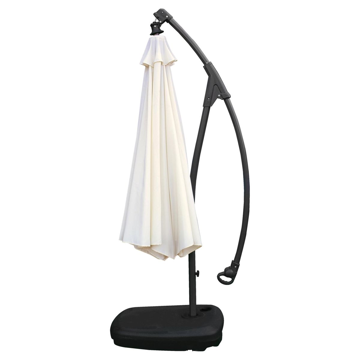 GRUPO LINK - Quitasol Lateral Metal 3x2.75 metros Natural