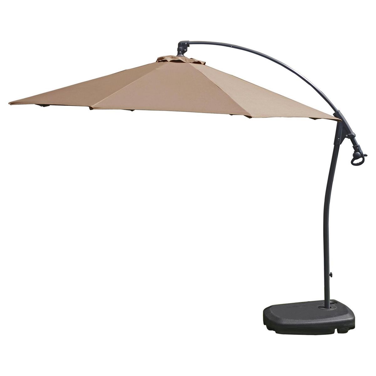 GRUPO LINK - Quitasol Lateral Metal 3x2.75 metros Taupe