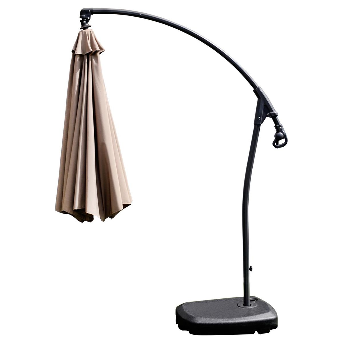 GRUPO LINK - Quitasol Lateral Metal 3x2.75 metros Taupe