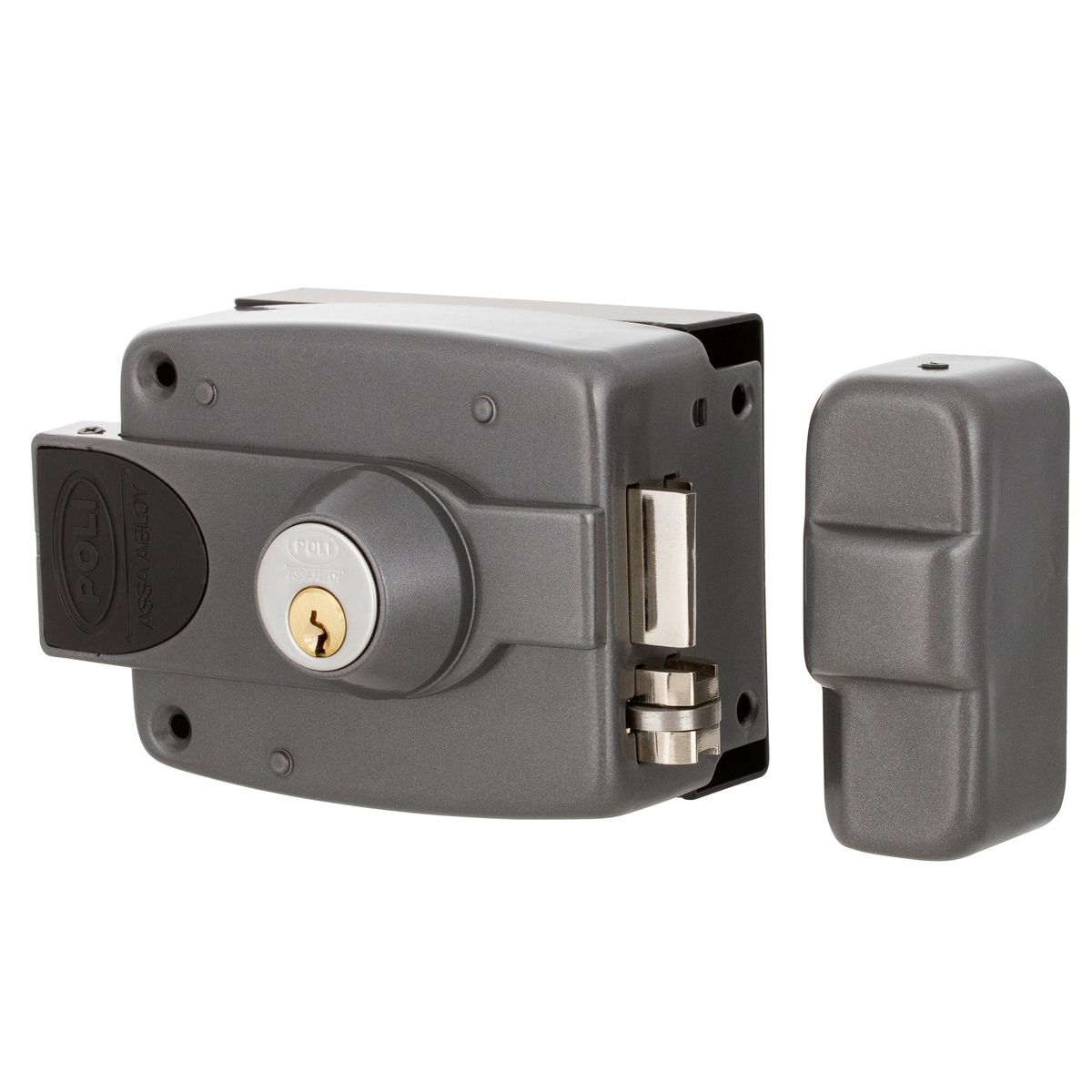 POLI - Cerradura Eléctrica 3010 con Control Remoto