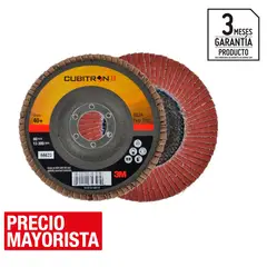 3M - Disco flap 4,5 pulgadas Cubitron G40