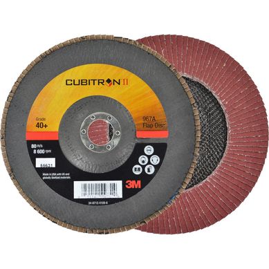 Disco flap 7 pulgadas Cubitron G40