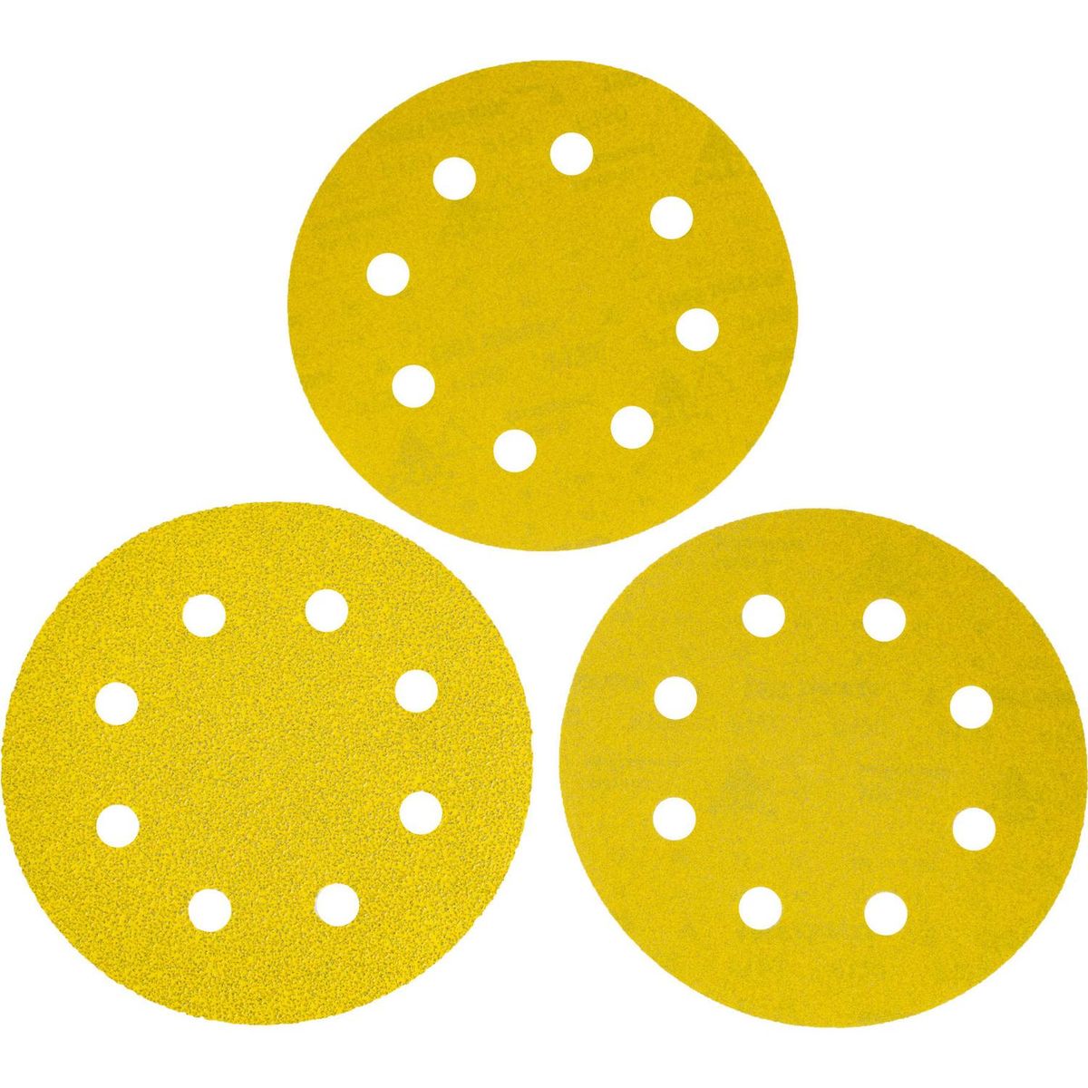 BAUKER - Set de discos lija 7" 3 unidades