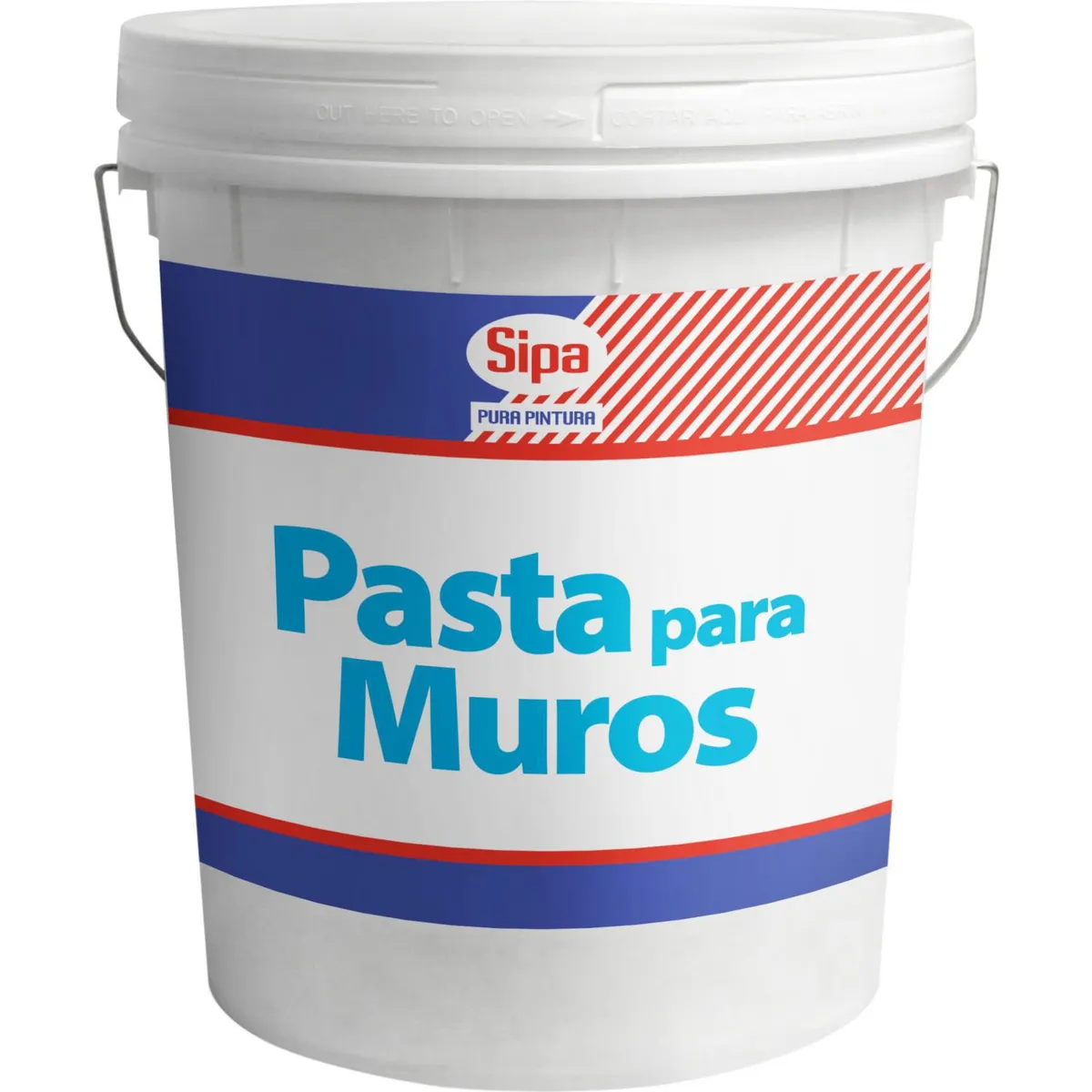 SIPA - Pasta Muro Interior Sipa 24 Kg para Nivelar y Reparar Imperfecciones