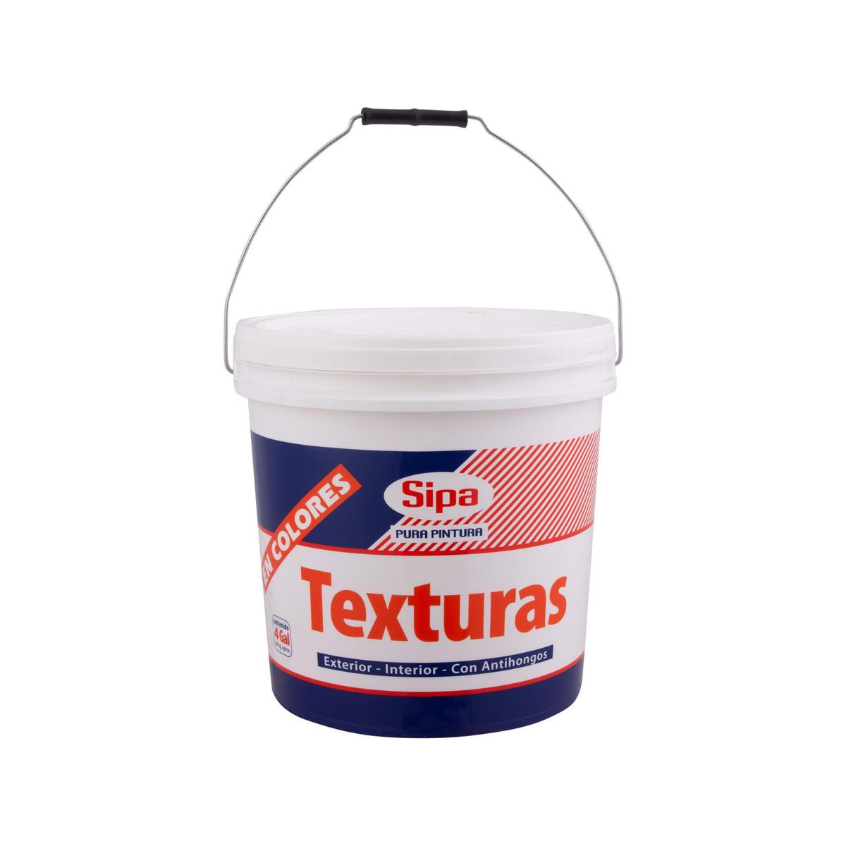 SIPA - Revestimiento Texturado Sipa Blanco 24 Kg para Muros Alcalinos Lavable
