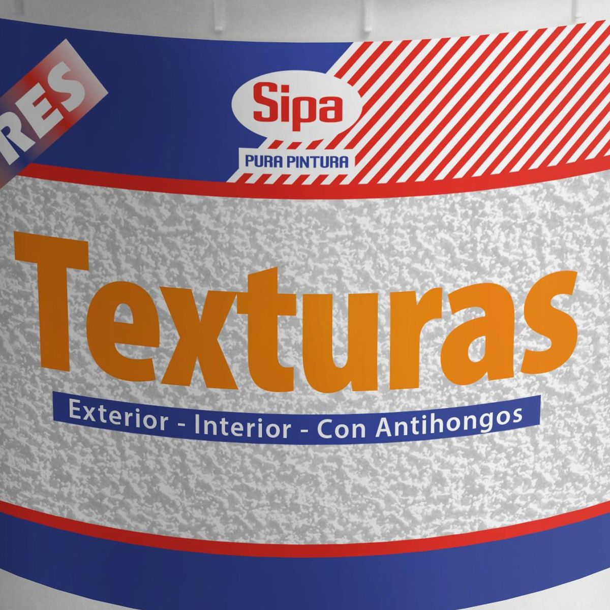 SIPA - Revestimiento Texturado Sipa Ocre 24 Kg para Muros Alcalinos Lavable