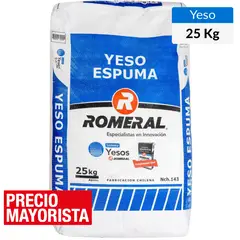 ROMERAL - Yeso espuma 25 kg