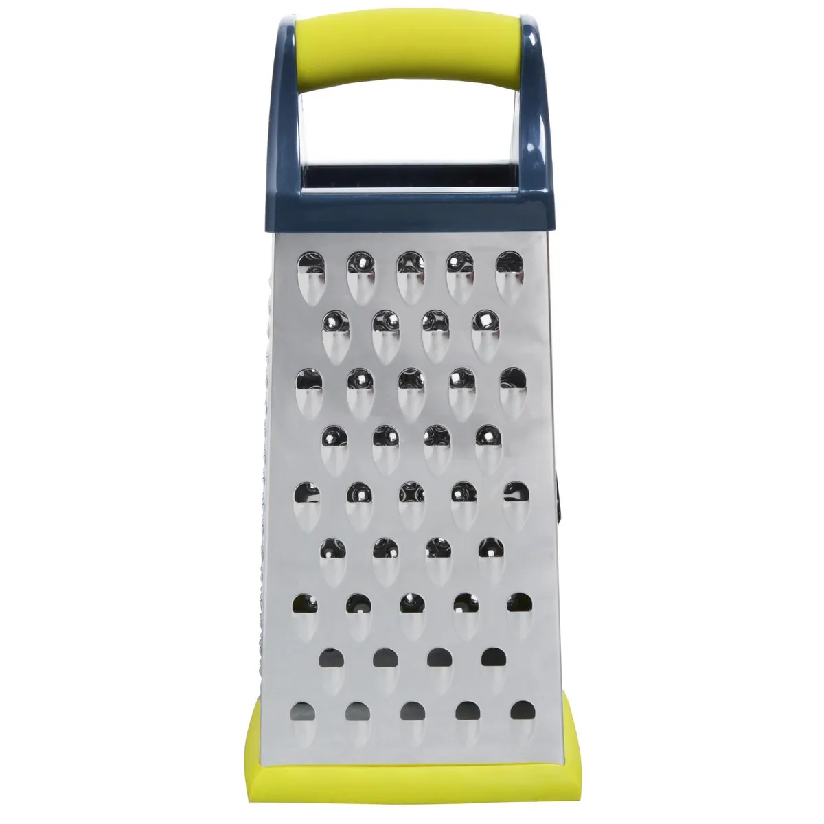 ILKO - Rallador 4 Caras Ilko Inoxidable Gris 8.5 cm Multiuso Cocina