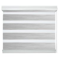 Cortina Roller Dúo Poliéster Gris