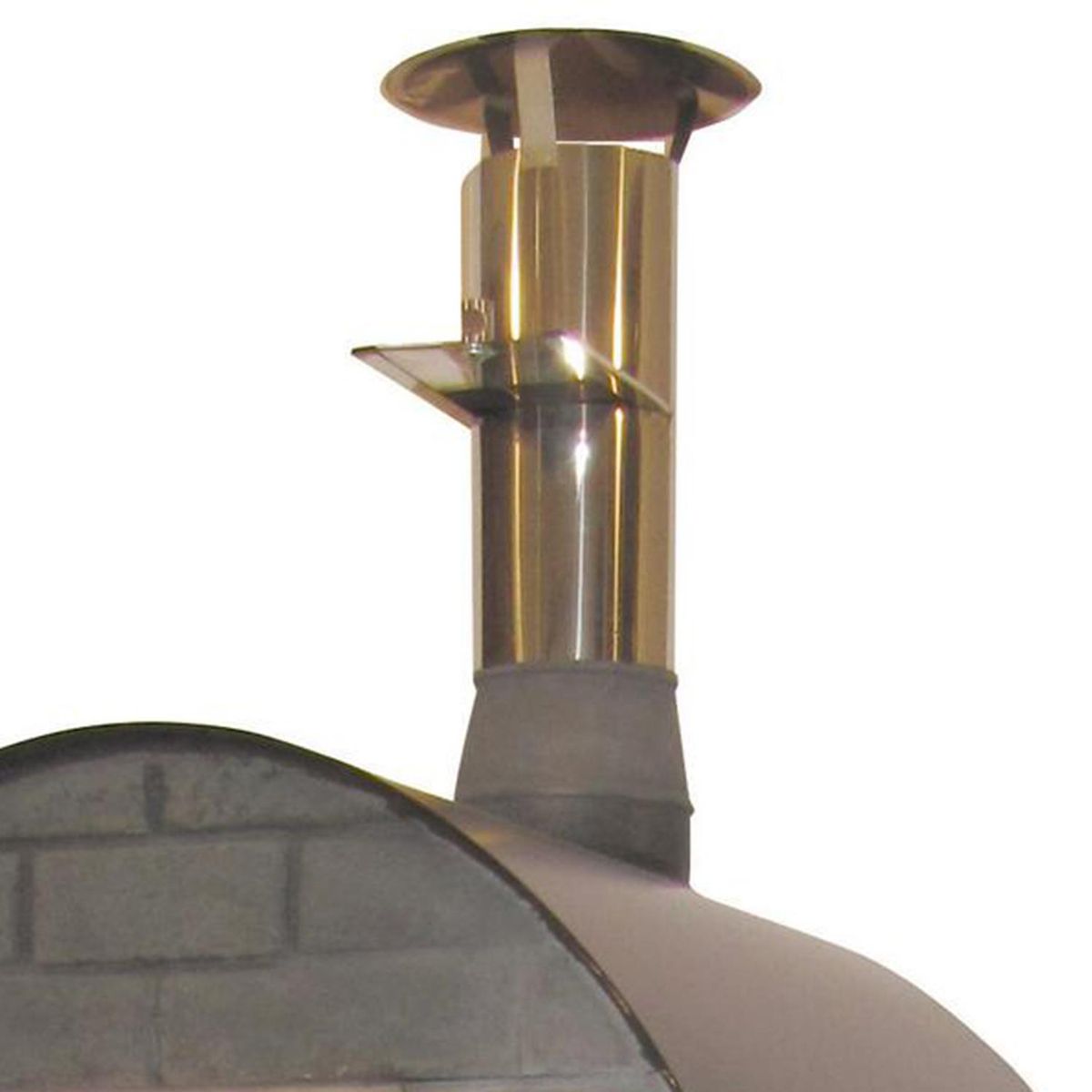 MAXIMUS - Horno a Leña Negro Acero Inoxidable