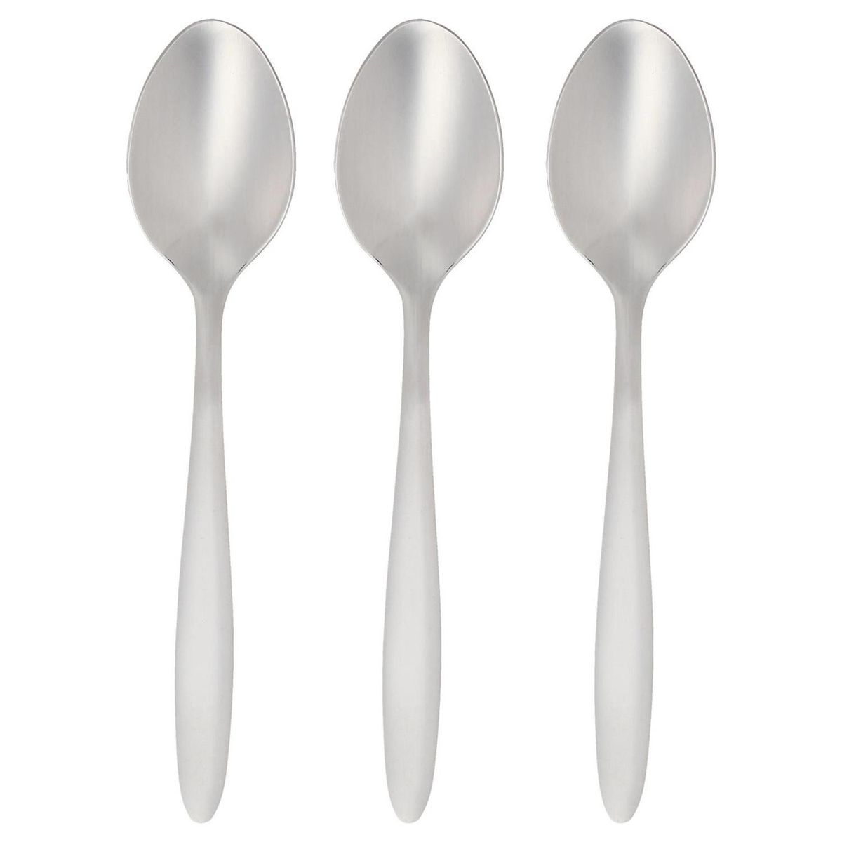 JUST HOME COLLECTION - Set de cucharas para café de acero inoxidable 3 unidades