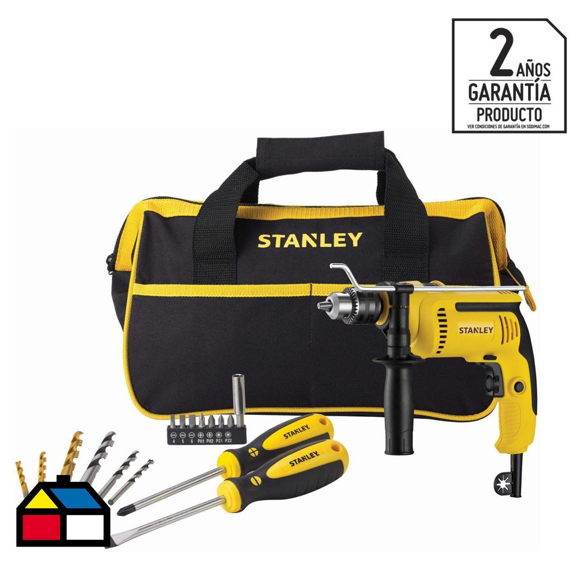 STANLEY - Taladro Percutor Eléctrico 13 mm 700 W 220 V