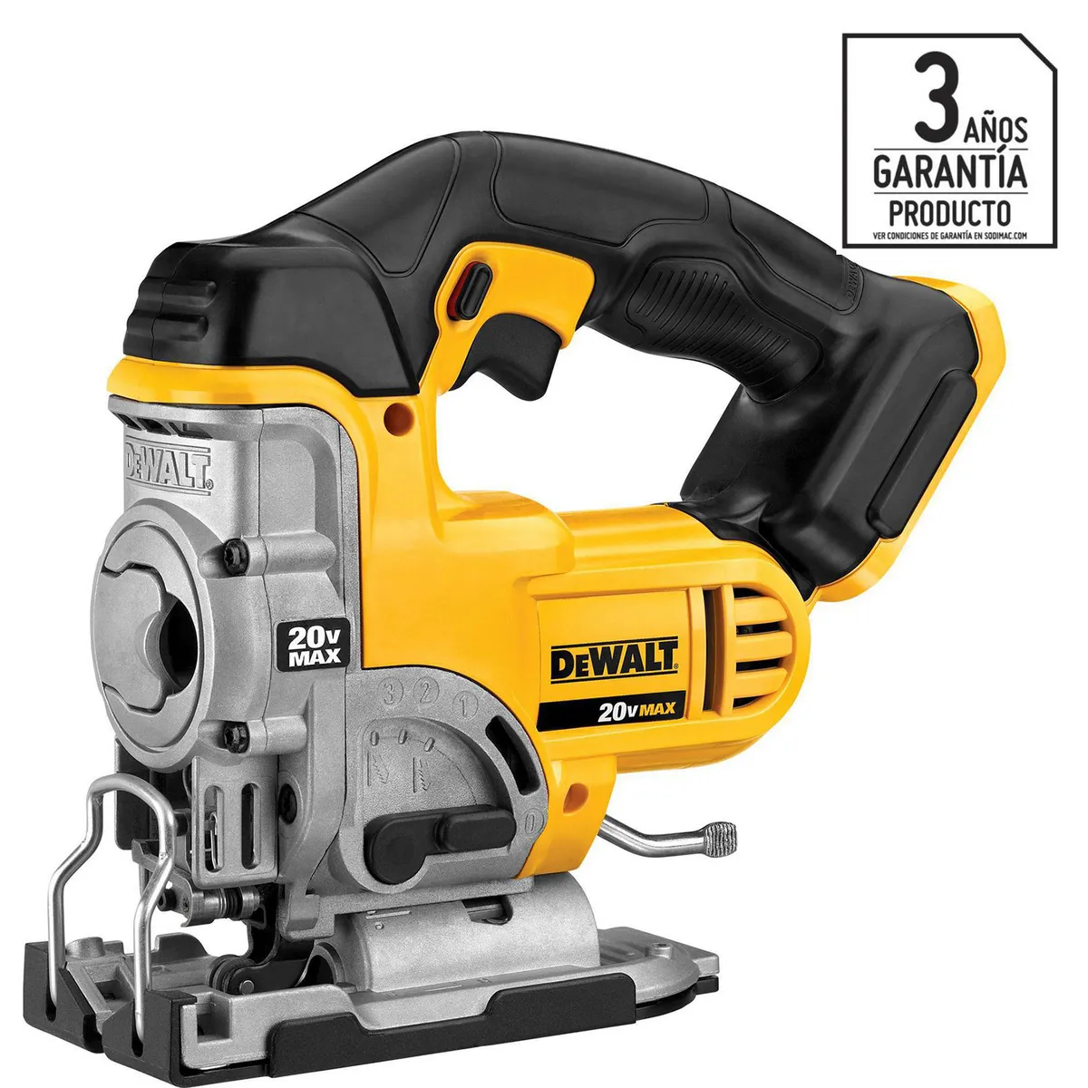 DEWALT - Sierra caladora inalámbrica 20V sin batería