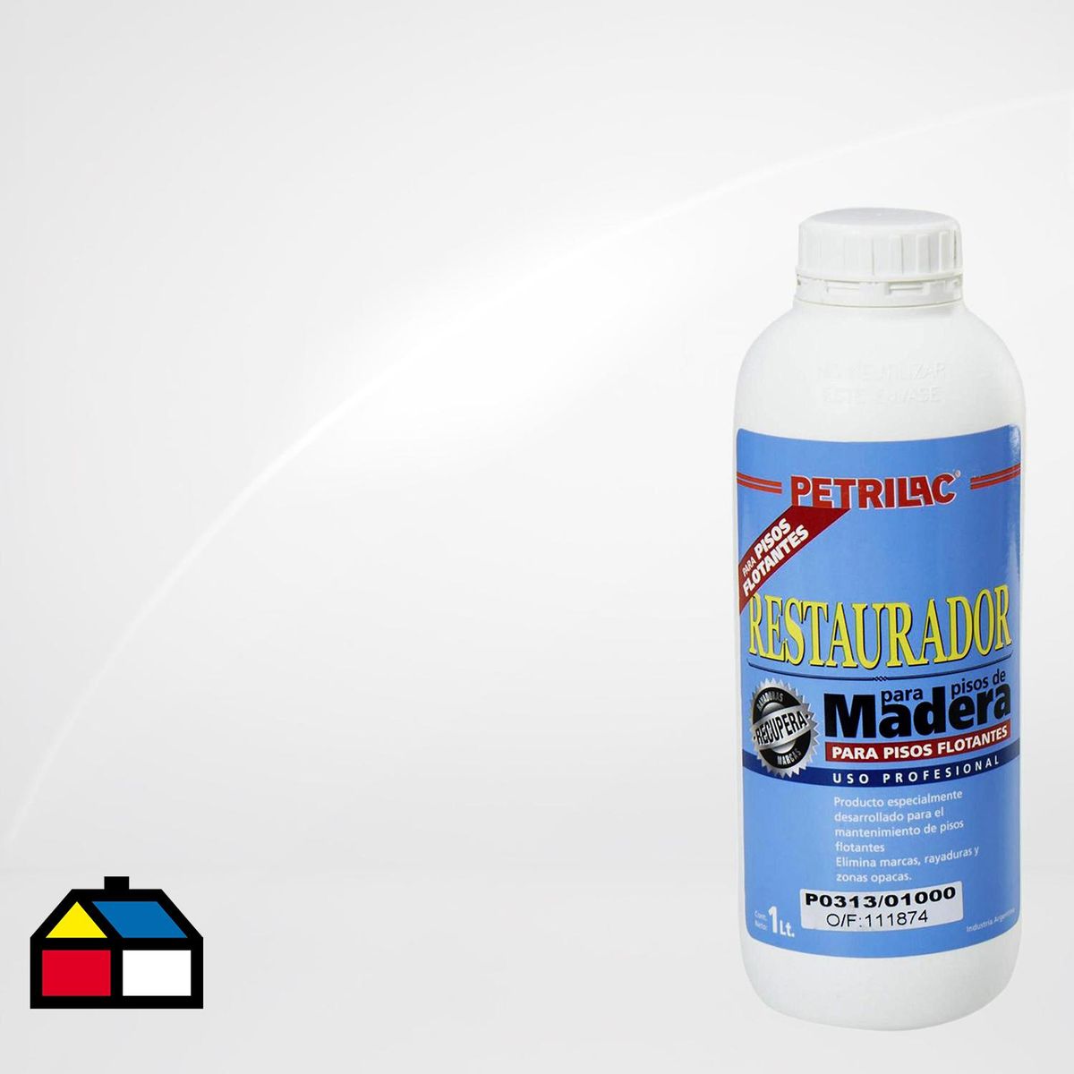 PETRILAC - Restaurador de Piso Flotante Brillante 1 l Transparente