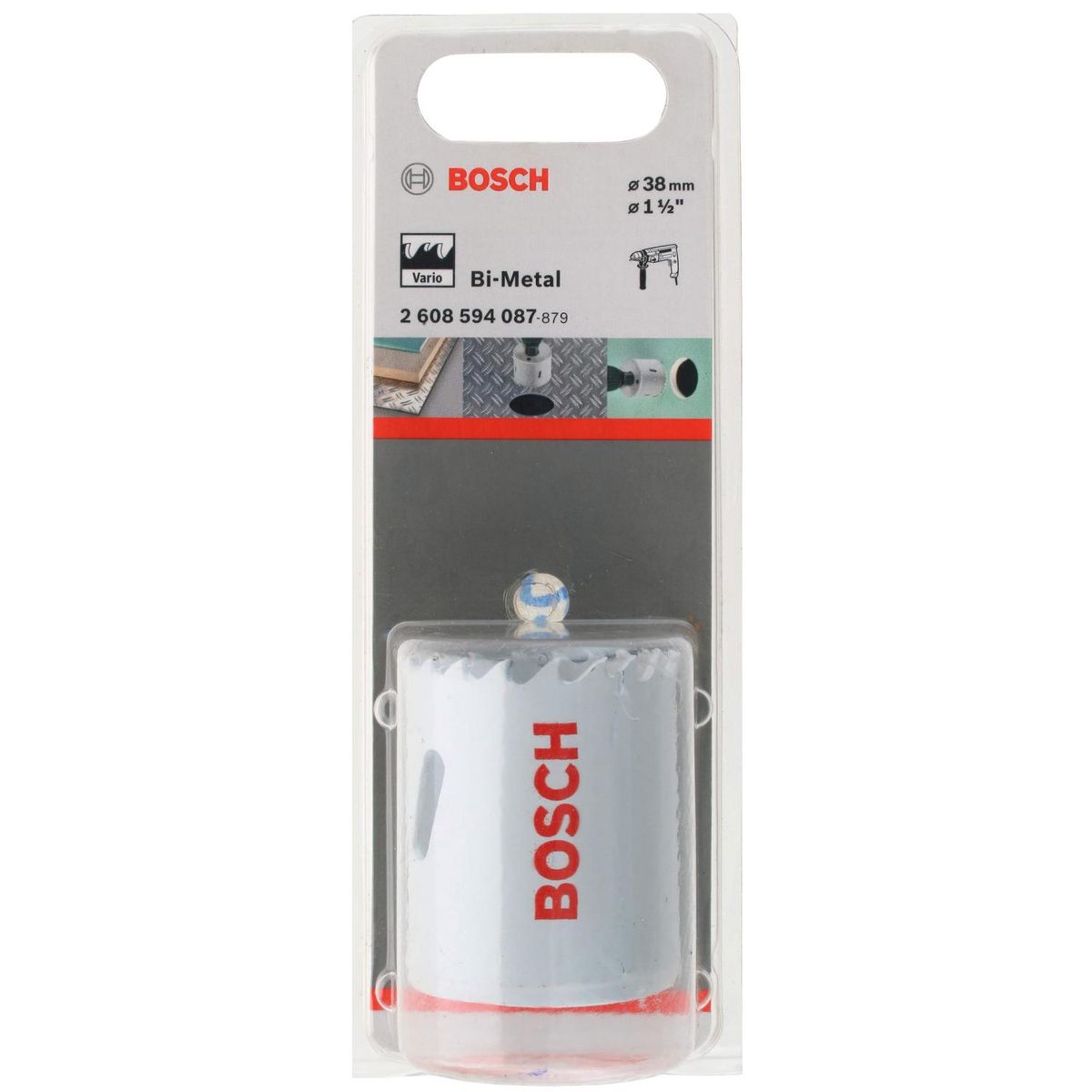 BOSCH - Sierra copa bimetal 38 mm