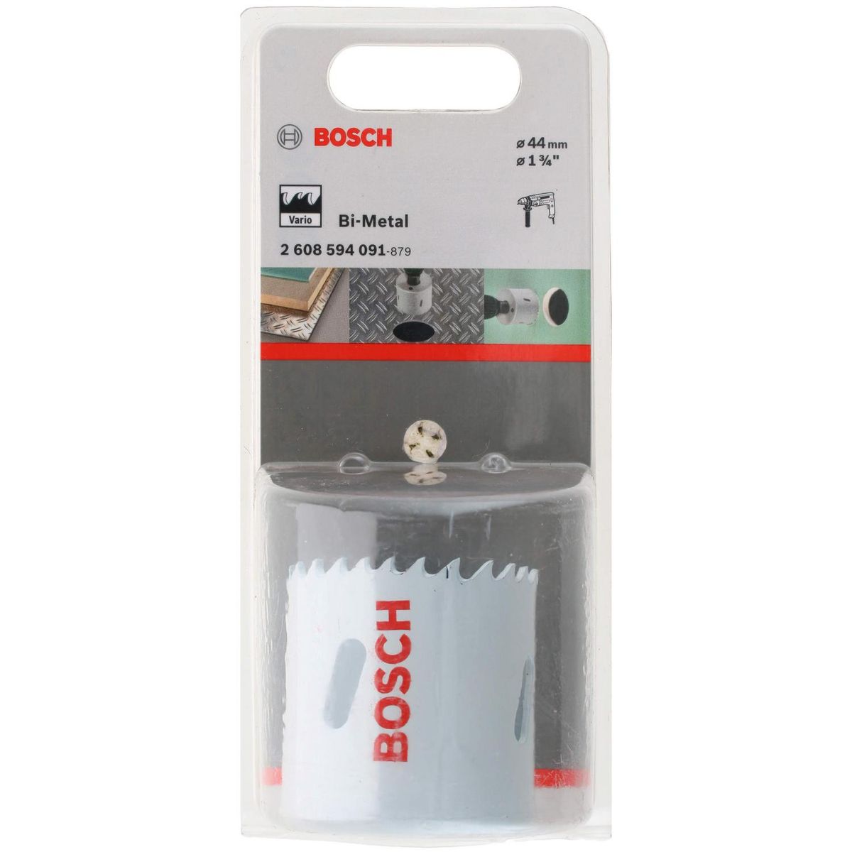 BOSCH - Sierra copa bimetal 44 mm