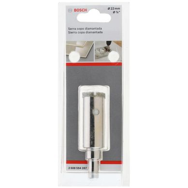 Sierra copa diamantada 22 mm