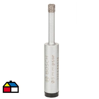 Broca diamantada para porcelanato 8 mm