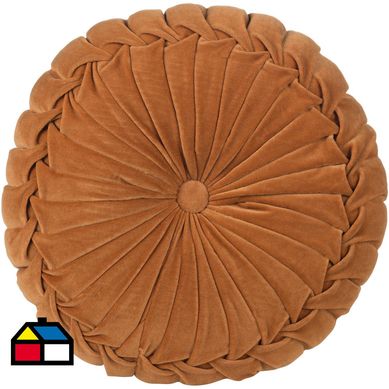 Cojn velvet naranjo 40x10 cm