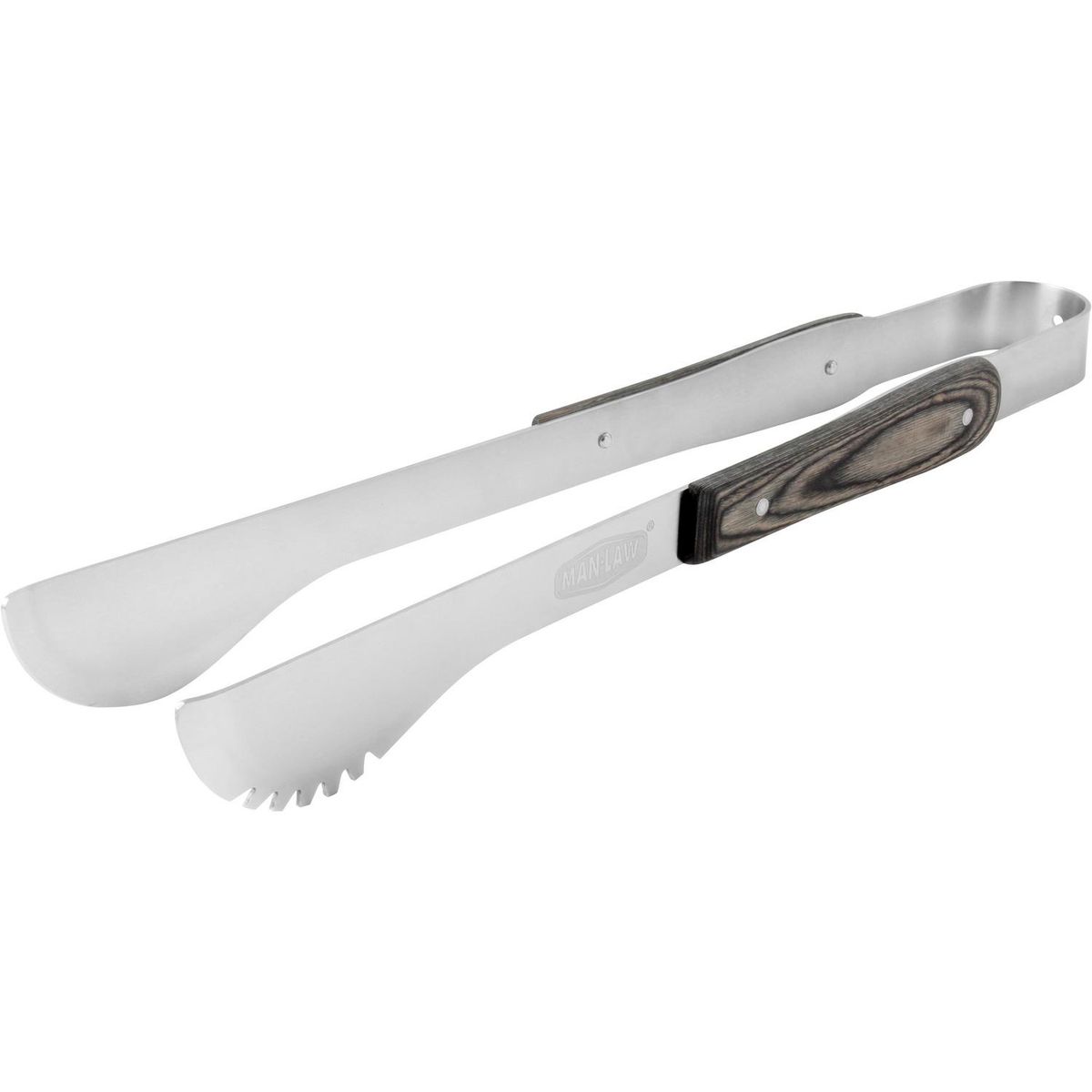 MAN LAW - Tenaza retráctil para asado acero inoxidable