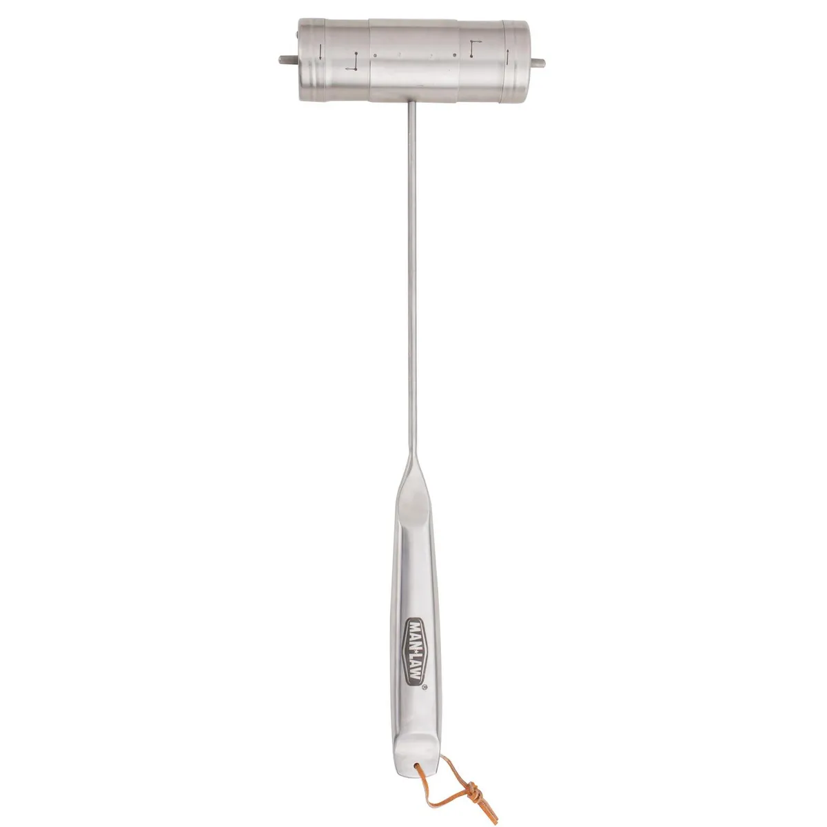 MAN LAW - Kit salero y pimentero para asado acero inoxidable