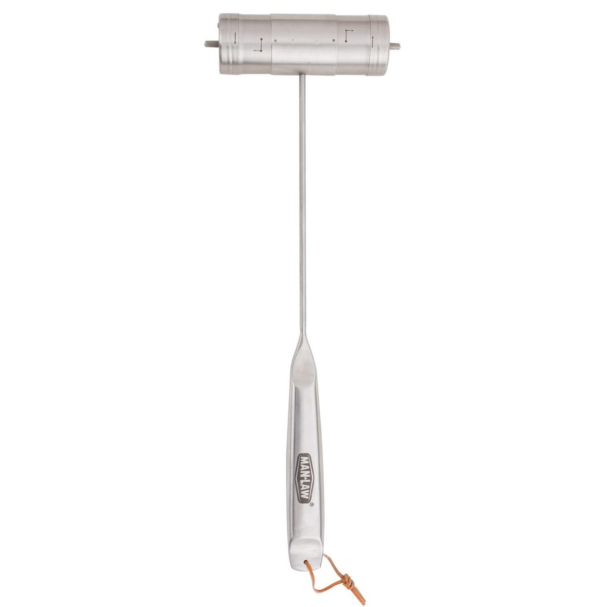 MAN LAW - Kit salero y pimentero para asado acero inoxidable