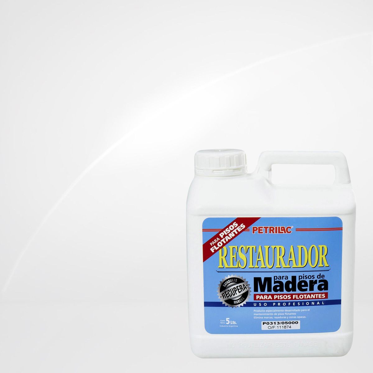 PETRILAC - Restaurador de Piso Flotante Brillante 5 l Transparente