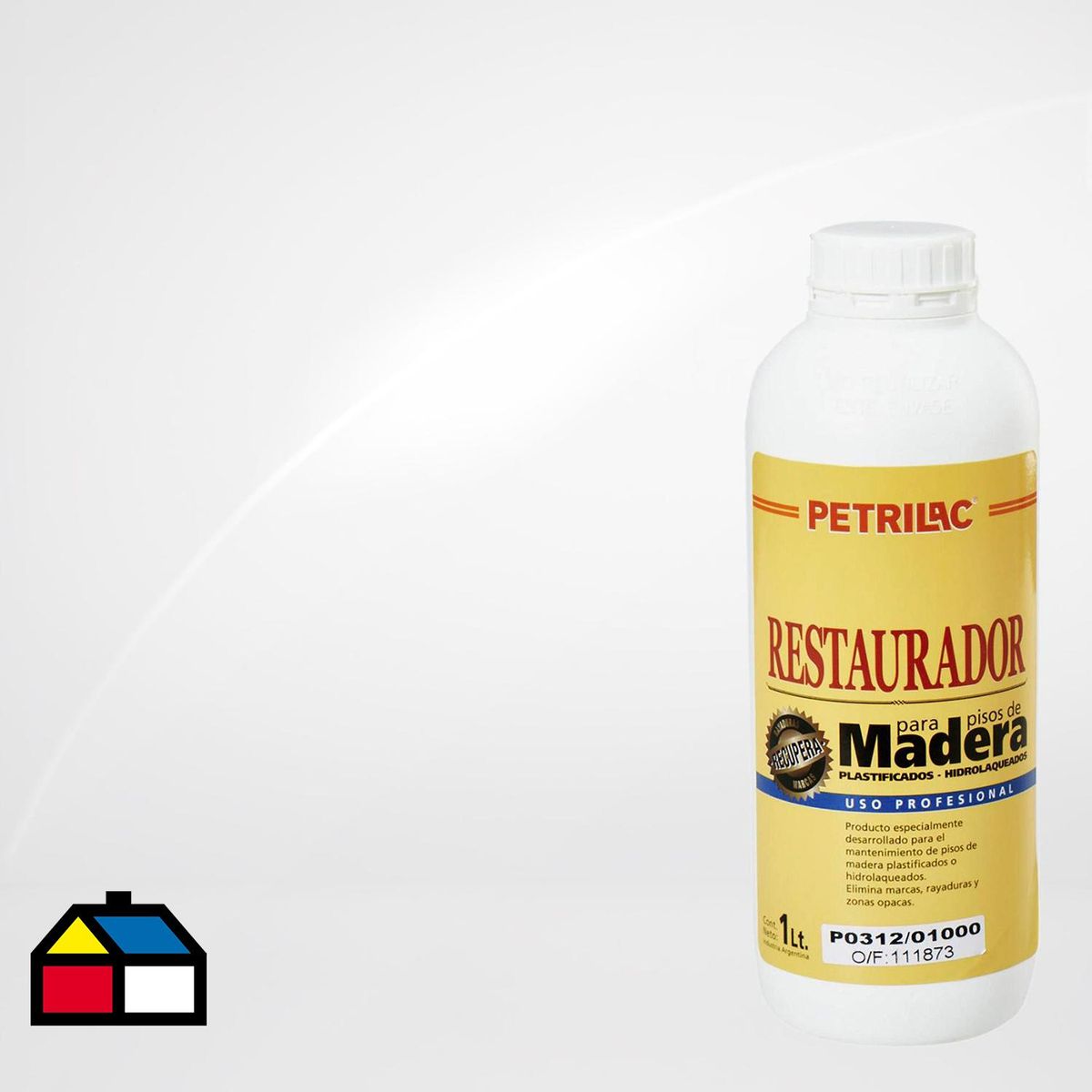 PETRILAC - Restaurador de Piso Madera Brillante 1 l Transparente