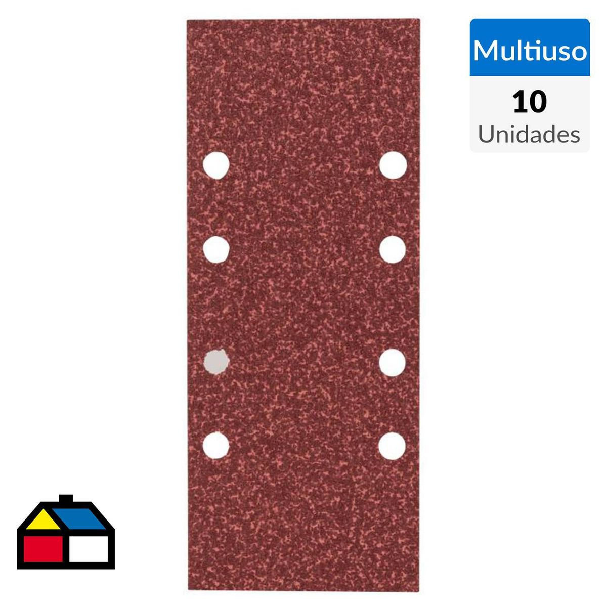 BOSCH - Set de lijas para lijadora orbital grano 40 10 unidades