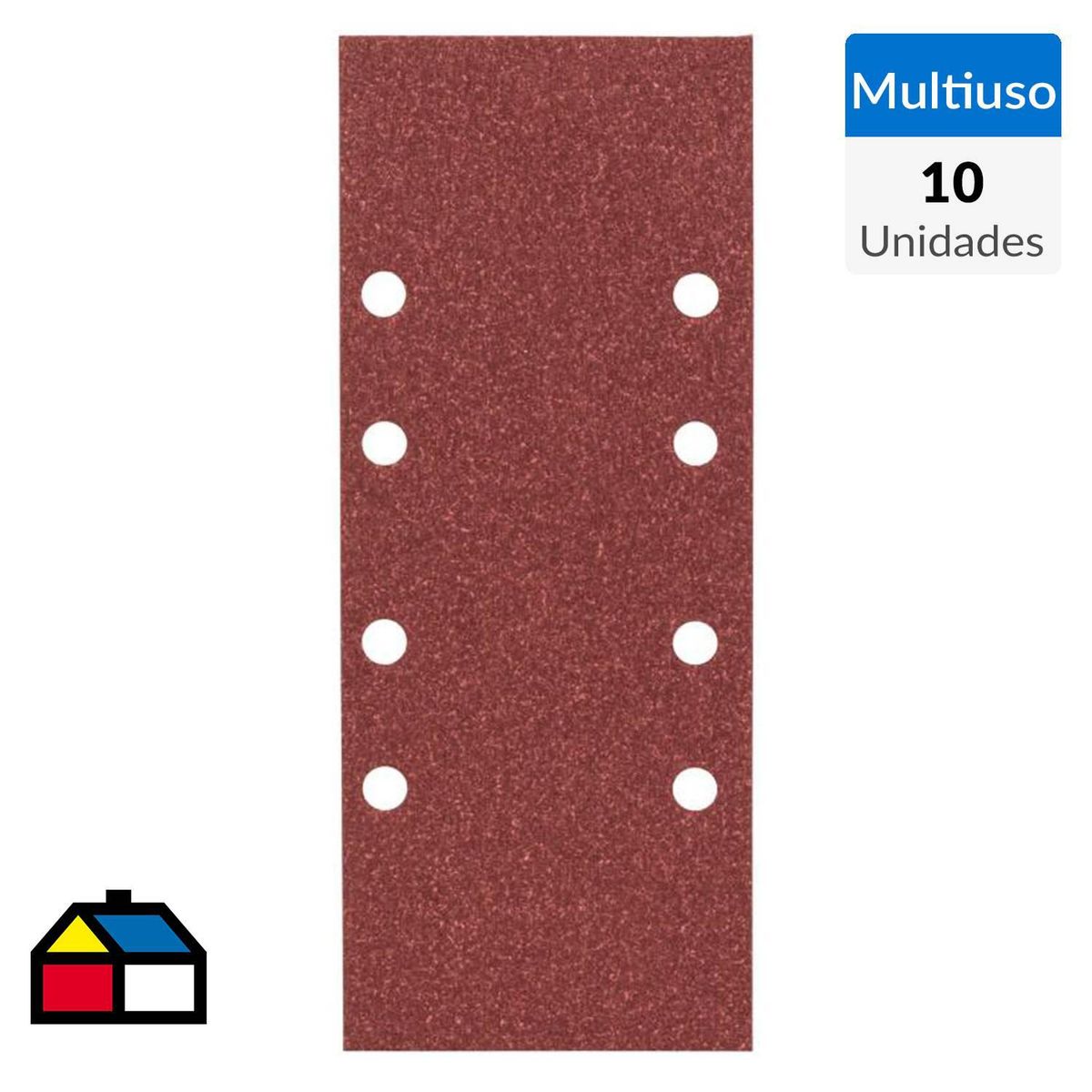 BOSCH - Set de lijas para lijadora orbital grano 80 10 unidades