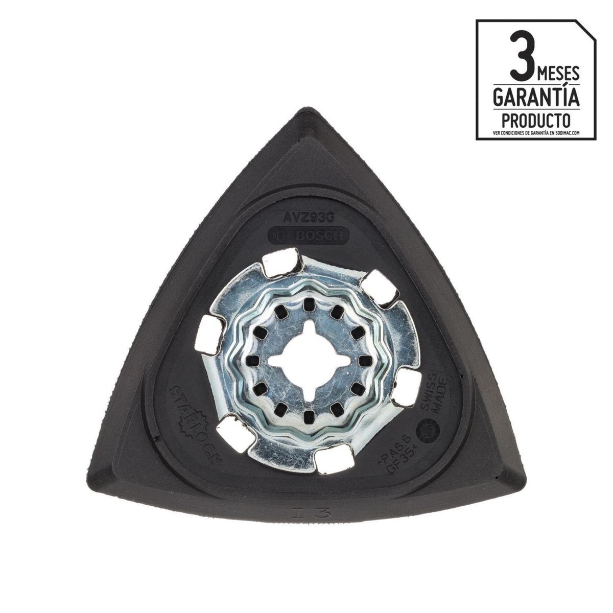 BOSCH - Base Para Herramienta Multiuso 18,5X11X2 Cm Negro