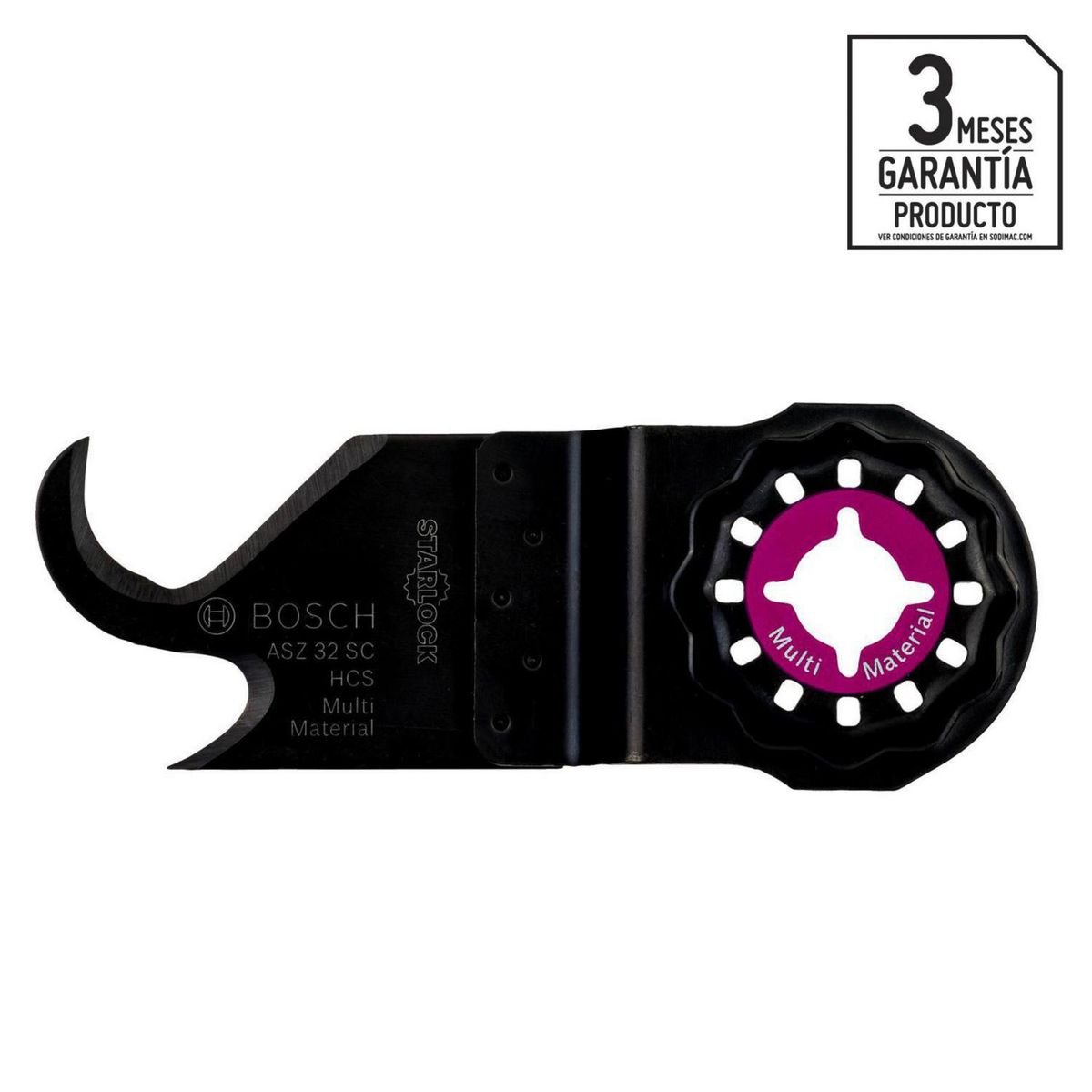 BOSCH - Hoja GOP tipo garfio 24x11 mm