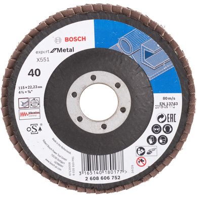 Disco flap metal 115 mm