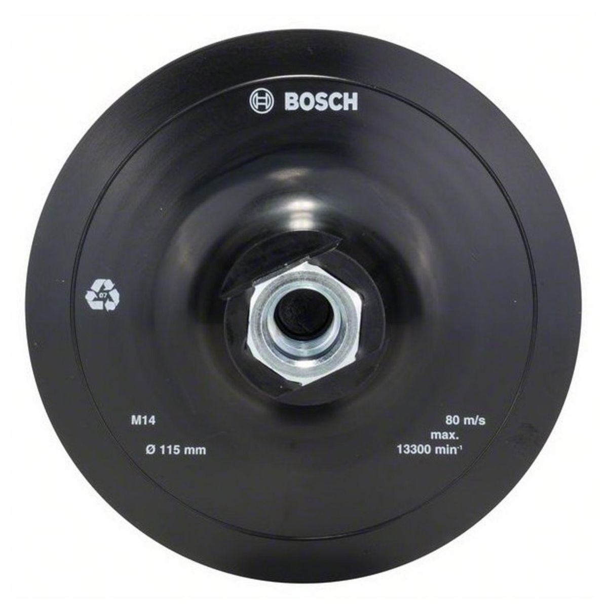 BOSCH - Plato goma para esmeril 115 mm