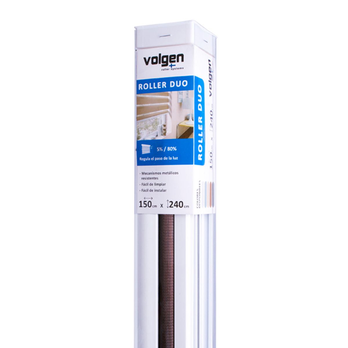 VOLGEN - Cortina Roller Duo Look Madera